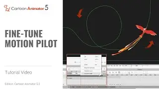 Animate Phoenix Logo using Motion Pilot & Motion Path | Cartoon Animator 5 Tutorial