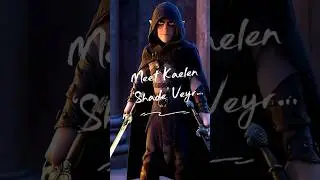 ⚔️ Kaelen &ldquo;Shade&rdquo; Veyr | Rogue Character Stats Reveal | D&D Short #dndshorts #dndstories