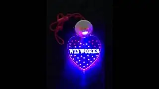 Heart Shape Lighting Pendant