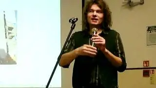 Keiran Turner of AidConvoy speaks about Gaza Convoy at Friendship Cafe, Glos, Feb 6th 2010