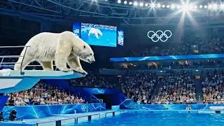 Эпические олимпийские прыжки животных: вымершее животное завоевало золотую медаль? | Олимпийские ...