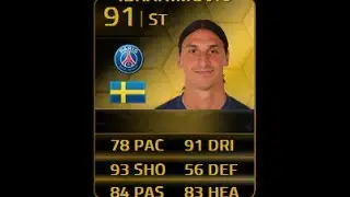 FIFA 14 SIF IBRAHIMOVIC 91 Player Review & In Game Stats Ultimate Team