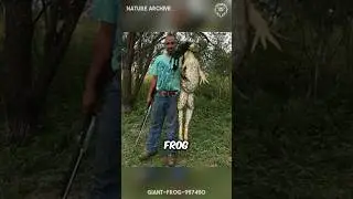САМЫЕ БОЛЬШИЕ земноводные на Земле! 🐸