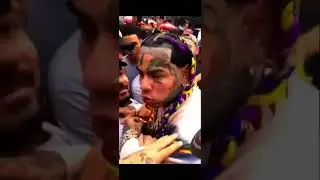6IX9INE Checks Fan Who Tried To Snatch His Chain in Colombia,1st  Unsnatchable Chain In The Rap Game