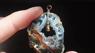 Jewelry by Jamie Geode Pendant Tutorial