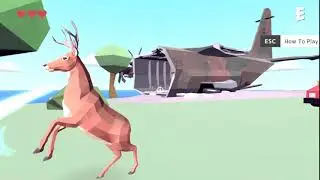 Deer Mech fights Koala  Deer Simulator