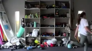 Jamie's World - Cleaning the Garage