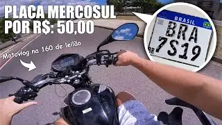 ACHEI ONDE VENDE PLACA MERCOSUL POR 50,00 REAIS