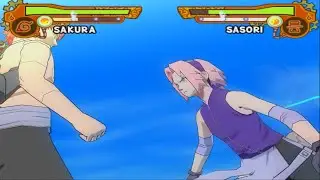{Sakura Vs Sasori (Todas as Formas)} Naruto Shippuden Ultimate Ninja 5