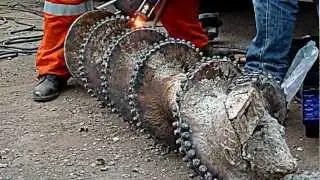 BETEK TungStuds: Best&uuml;ckung einer Bohrschnecke / Equipping of an auger HD