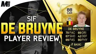 FIFA 16 SIF DE BRUYNE REVIEW (88) FIFA 16 Ultimate Team Player Review + In Game Stats