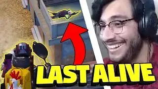 LAST ALIVE CAMPER WAS A NOOB 😂 | PUBG MOBILE HIGHLIGHTS | RAWKNEE