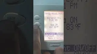 Jandy Aqualink RS4 control panel tutorial 2023