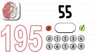 Brain Test Level 195 Walkthrough