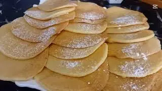 بزوج كؤوس سميد حضري اروع بان كيك#food #بانكيك#طبخ #حلويات #وصفات #فطائر#