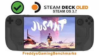 Jusant on Steam Deck OLED with Steam OS 3.7