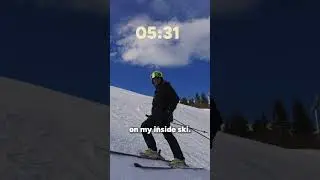 How to ski a black run in just one week!