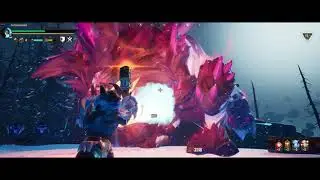 Dauntless:Hunting Dreadfrost Boreus (heroic)