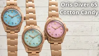 Oris Diver 65 Cotton Candy - Diver 65 Cotton Candy Review | The Luxury Watches