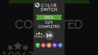 Color Switch speedrun...?: Brick (all medium) (26:21)