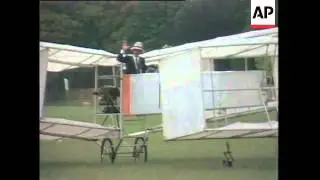 Alberto Santos Dumont: The first person to officially fly more than 100metres.