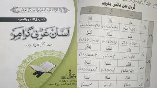 ARABIC PAST TENSE || Fail maazi ki Girdan || فعل ماضی کی گردان