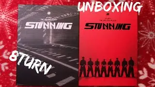 unboxing 8TURN - STUNNING! 3d mini-album | kpop | распаковка кей-поп |
