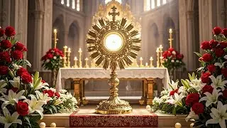 Five Minutes with Jesus in the Blessed Sacrament to End the Week with Grace 🗓️
