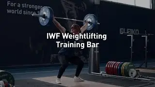 The Eleiko IWF Weightlifting Training Bar