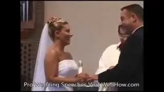 Funny Wedding Vows Speeches of all time
