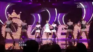 Сон Дам Би - Квин (Сон Дам Би - Квин) @ SBS Inkigayo Популярная песня 100725