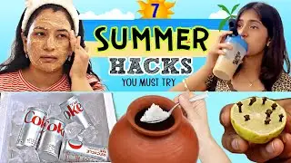 7 Summer Hacks- You Must Try At Home | Kitchen Life hacks- CookWithNisha