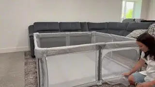 Dora dotey Baby Playpen Pre-Assembled with Adult Door &ndash; 71