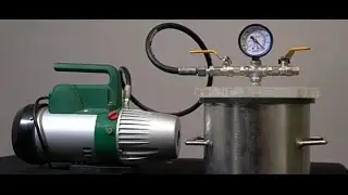 Vacuum Degassing Chamber with pump