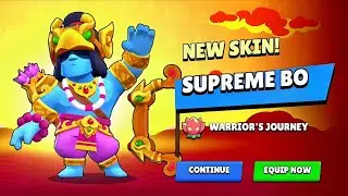😱WHAT?! NEW SKIN! SUPREME BO GIFTS FROM SUPERCELL!!😍🎁|FREE GIFTS🍀