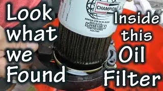 Builder Mistake Creates this Plugged Oil Filter Surprise
