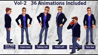 Albuquerque 3D Animated Business Toon Gifs| Packages Vol 1 and Vol 2. Customized Packages.