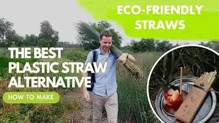 Eco friendly straws | How to make the best plastic straw alternative | Lepironia x Grey Sedge