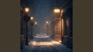 Soft Swing in a Winterlit Corner