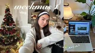 WEEKMAS 1  🎄📝✨ | una decisión importante, journaling, reset de principio del mes...