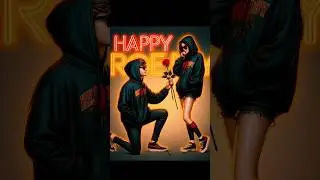 Rose Day | Rose Day AI Photo Editing | O Maahi #shorts