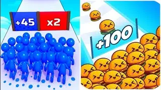 Count master 💥VS Food Run 🔥Gameplay new year🎉 update iOS Android😱 walkthrough Max Level 126🤯