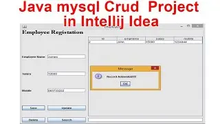 Build Your FIRST Java MySQL CRUD Project in IntelliJ IDEA Today!