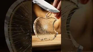 Apple Logo ASMR Cutting🍎 #shorts
