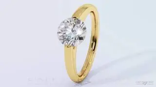 Yellow Gold Solitaire Soul Union Diamond Engagement Rings Cape Diamonds Soul Collection.