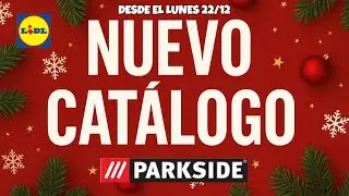 Nuevo Cat&aacute;logo PARKSIDE Navidad 2025