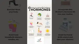 9 ways to naturally balance hormones #balancehormones #hormonehealth #irregularperiods #lifestyle