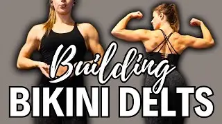 BUILDING BIKINI DELTS | Women&rsquo;s Shoulder  Wourkout | 6 BEST EXERCISES for Bikini Competitors