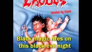 Exodus - Bonded by Blood (Lyrics)