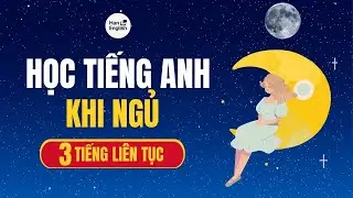 LUYỆN NGHE TIẾNG ANH TRONG KHI NGỦ | LIÊN TỤC 3 TIẾNG | Hann English EP. 9